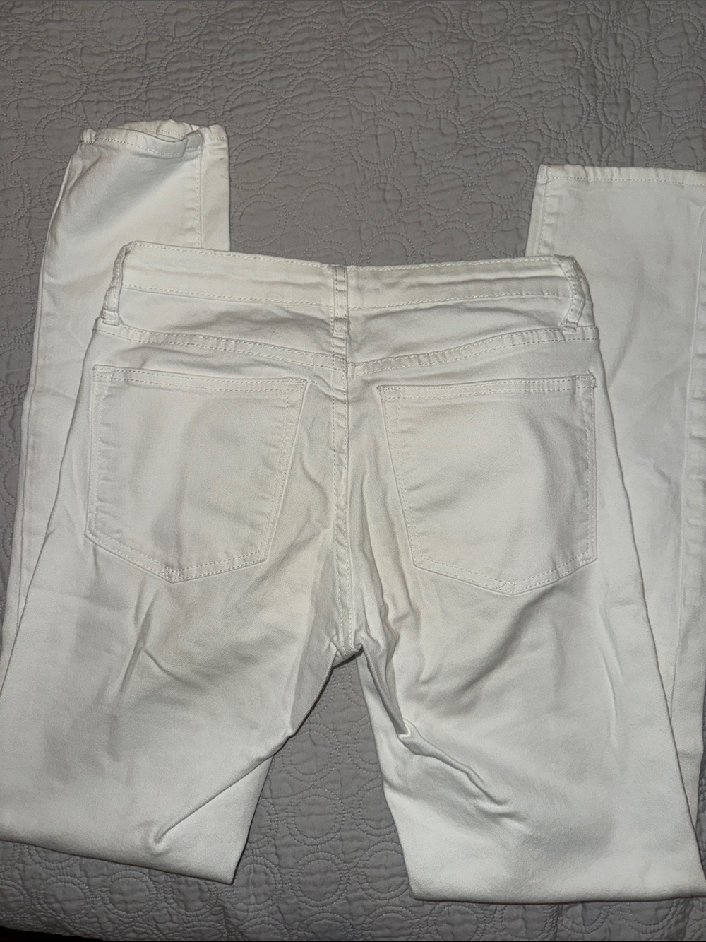 White Women's Slim Fit Jeans size 4 - Picture 2 of 5